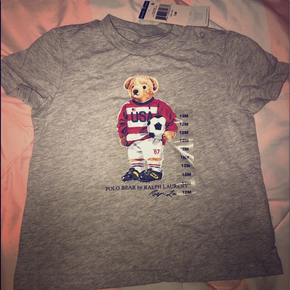 Ralph Lauren polo shirt sleeve shirt 12 months